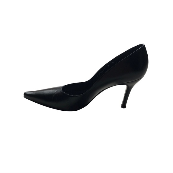 STUART WEITZMAN BLACK PUMPS SIZE 9B - Picture 4 of 10
